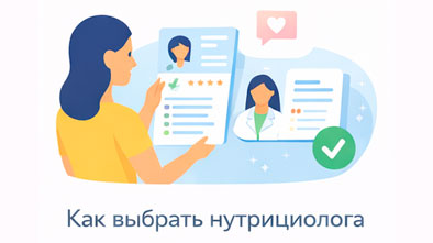 Как выбрать нутрициолога