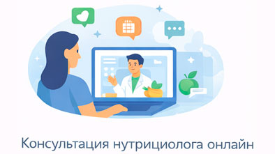 Консультация нутрициолога онлайн